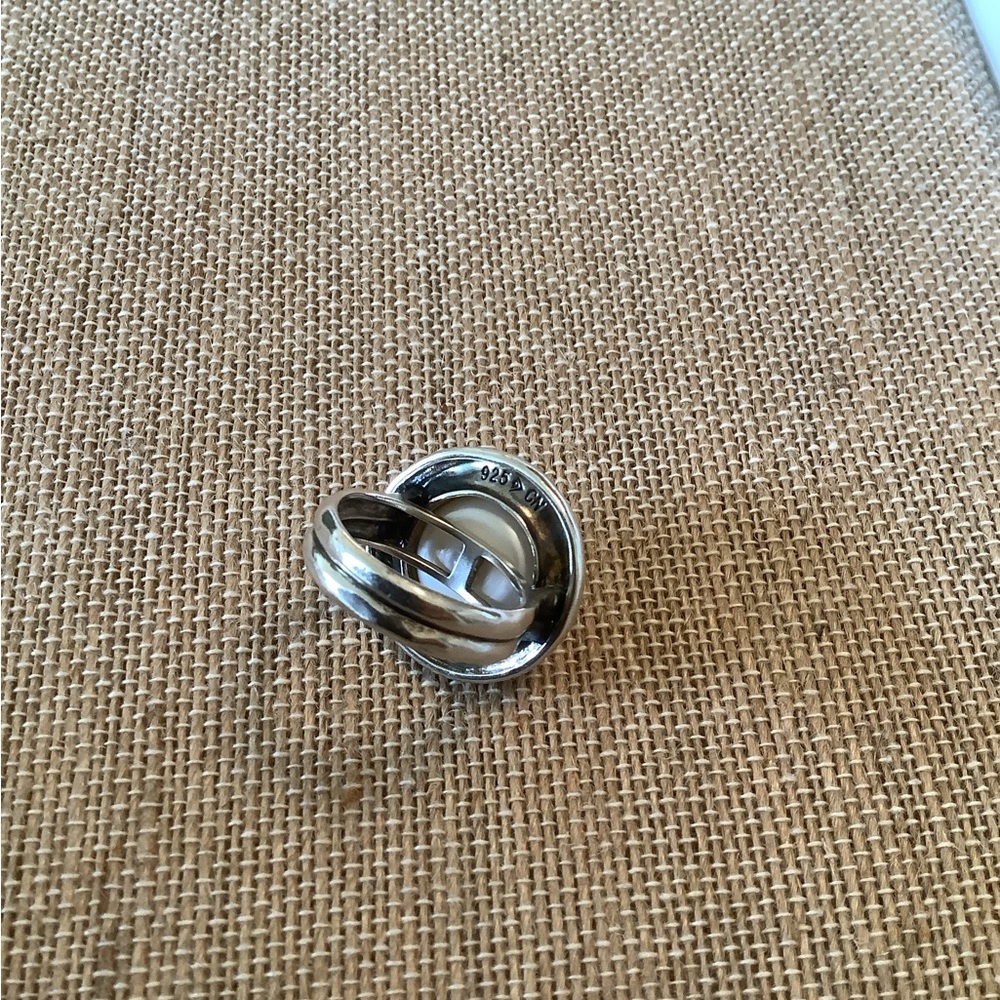 Silpada Pure Romance Ring Size 8 R3366 - Picture 5 of 9